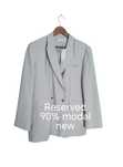 Reserved piękna nowa miętowa marynarka oversize L/XL modal