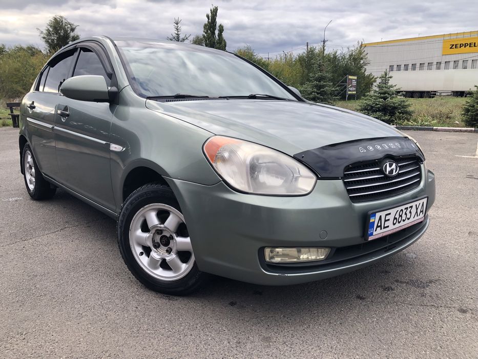 Продам HYUNDAI ACCENT 2007г на газу