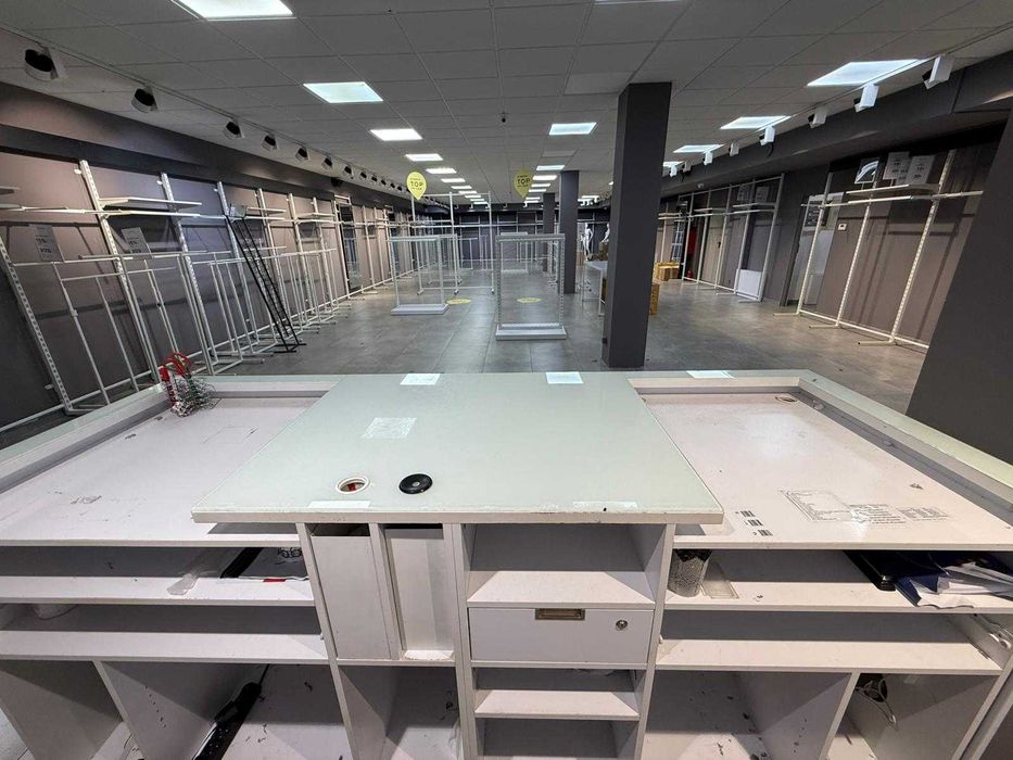 Meble Sklepowe - wyposażenie sklepu 50 style 250mkw