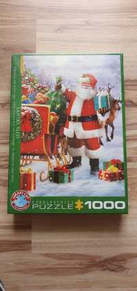 puzzle eurographics 1000 Santas sled