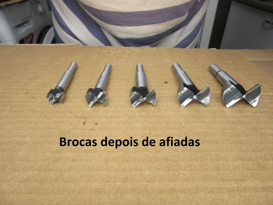 Brocas Fostner fresadoras para madeira PARKSIDE  *** NOVAS ***