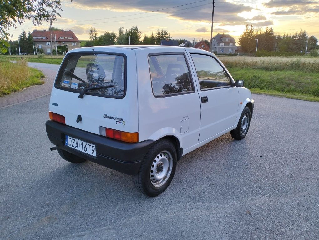 Fiat Cinquecento 700 Bardzo zadbany BRAK RDZY 90 tys przebiegu
