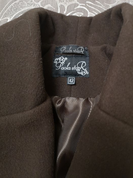 Отличное кашемировое демисезонное пальто