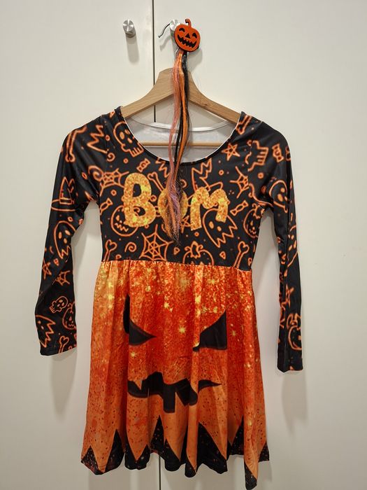 Vendo fato de halloween - menina 9 10 anos