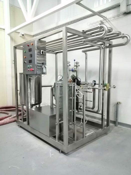 Пастеризаційно-охолоджувальна установка. Пастеризатор. Теплообмінник.