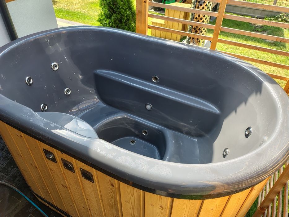 Balia ogrodowa z jacuzzi 2-osobowa