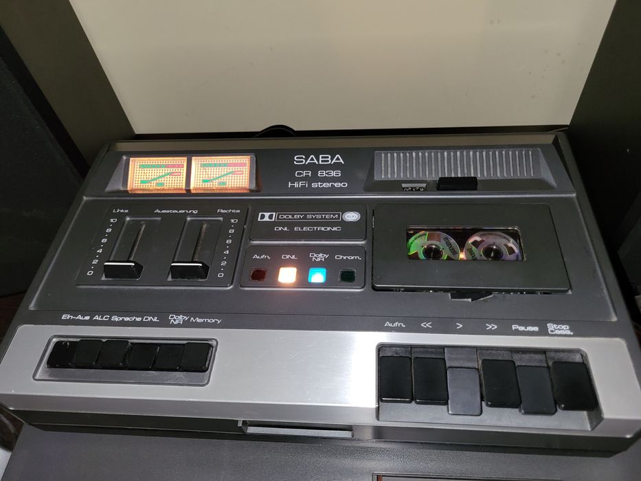 Magnetofon, deck, Saba CR 836