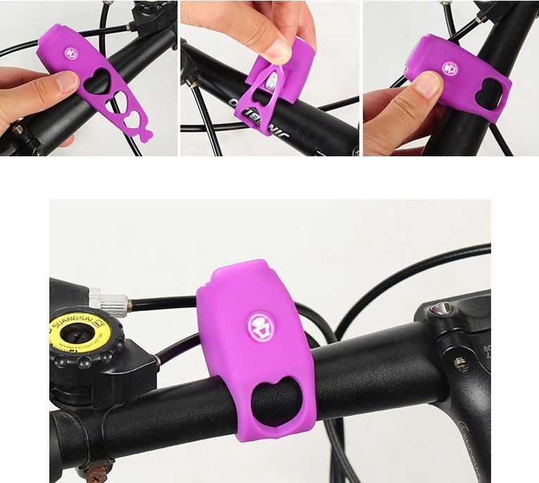 Электронный велосипедный звонок/гудок 120 Db 4цвета клаксон