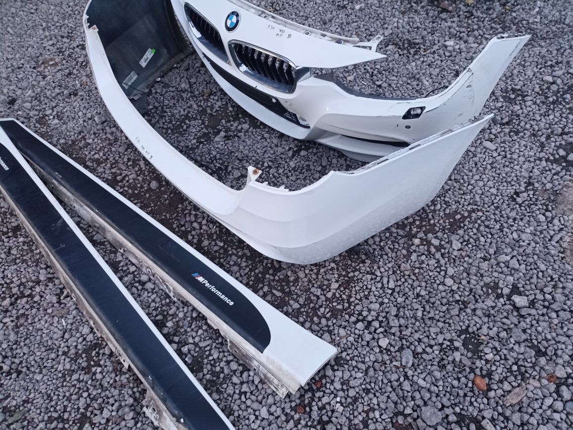 Zderzak przód przedni tył tylni BMW f31 kombi Mpakiet spryski pdc komp