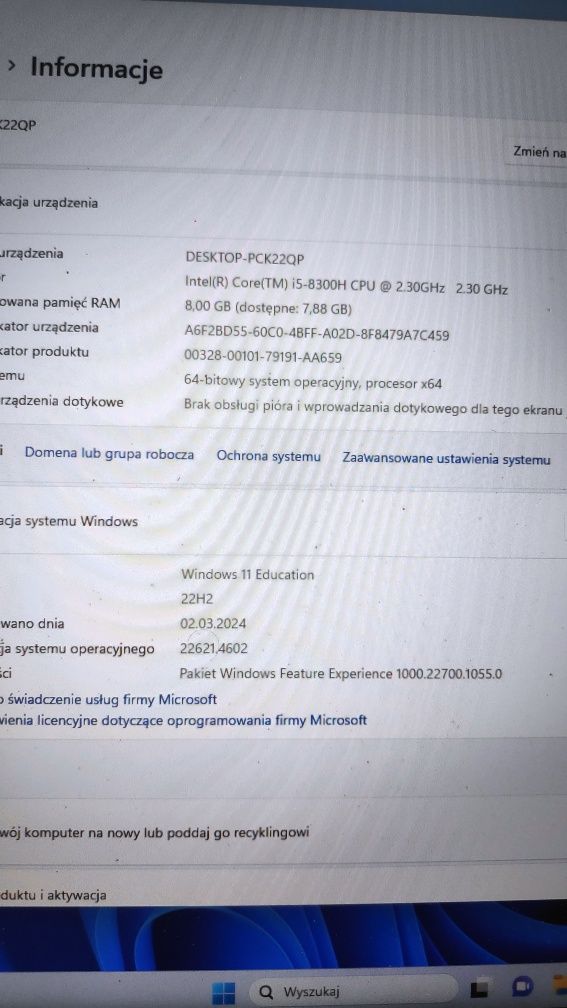 Komputer  Lenovo 17cali  DZWOŃ