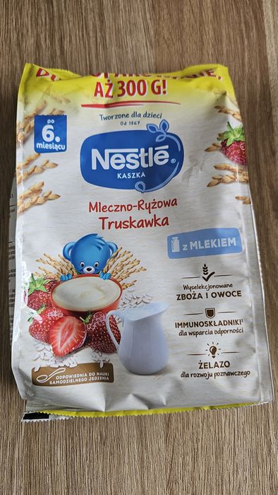 Kaszki Nestle po 6 miesiącu - 3 szt.