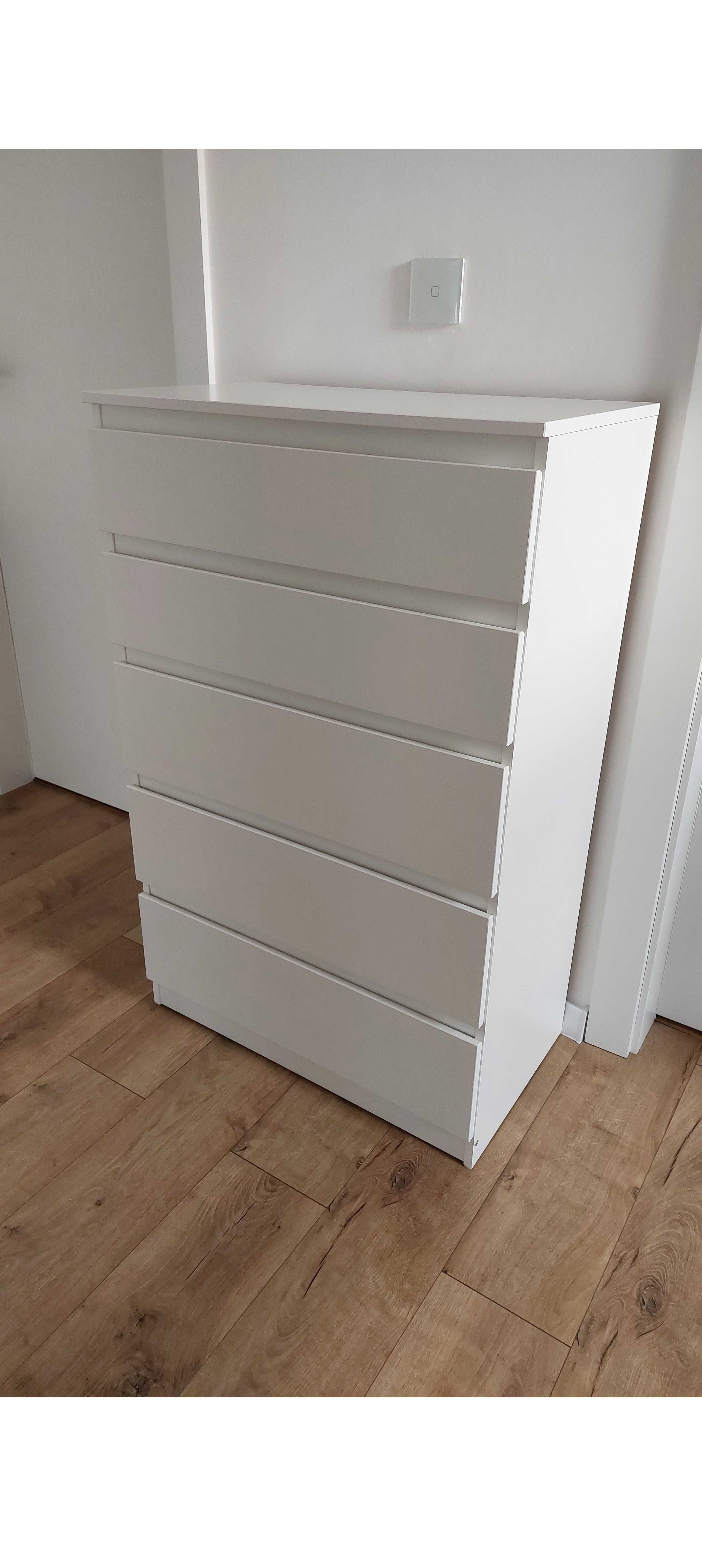Biała komoda IKEA Kullen 5 szuflad. Stan idealny.