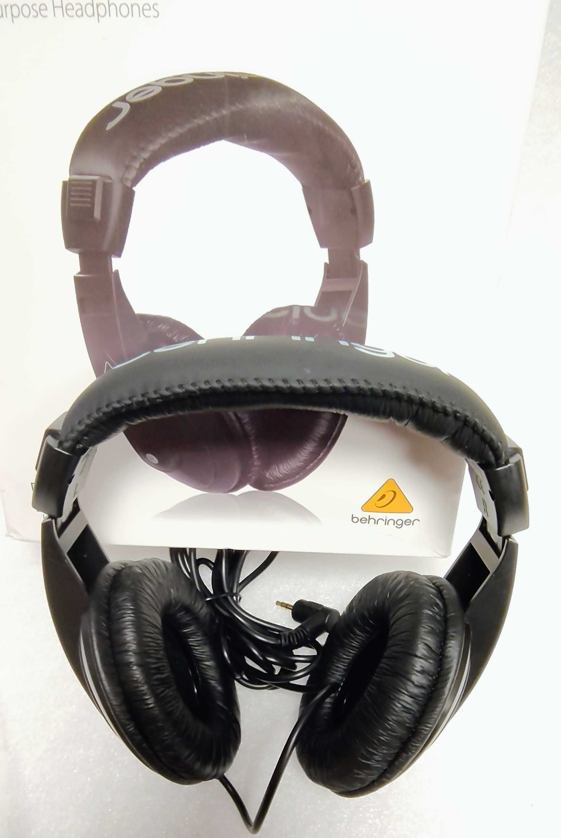 Słuchawki przewodowe Behringer HPM1000-BK