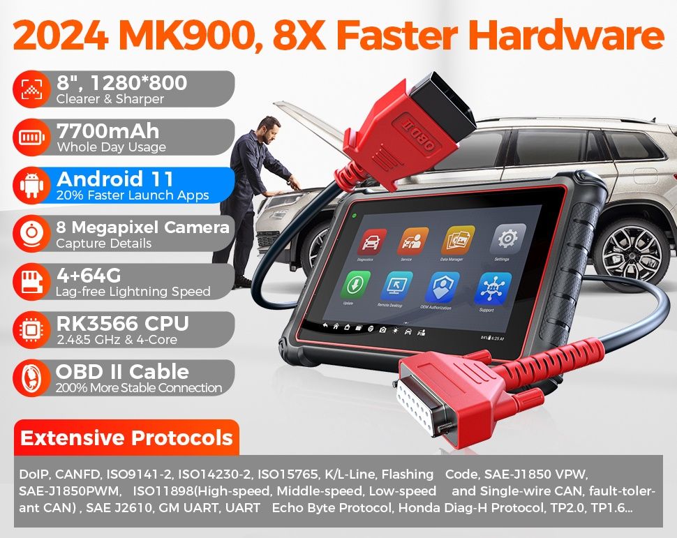 Nova Autel Maxipro MP900E profissional