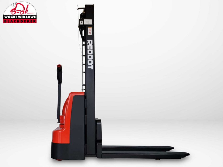 Elektryczny paleciak z masztem / elektryczny wózek podnośnikowy 1,5 t