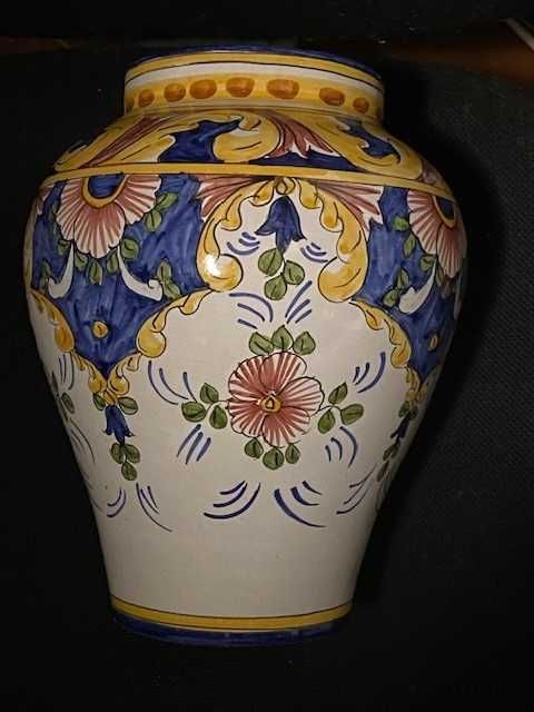 Cerâmica – Pote Decorativo Floral