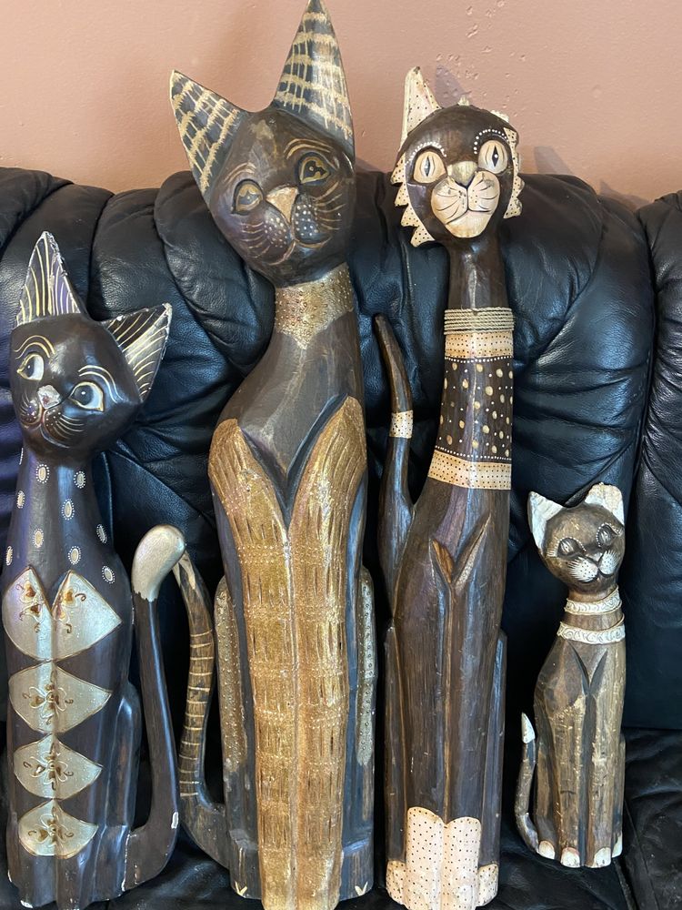 Koty drewniane 4 sztuki