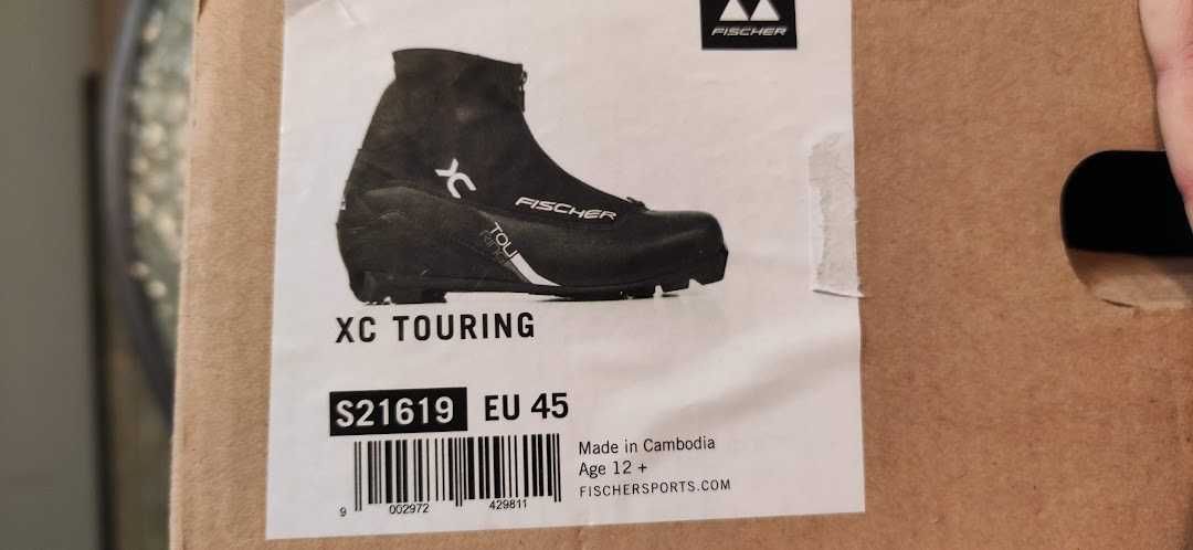Buty narciarskie Fischer XC TOURING NNN 45 - 295 mm