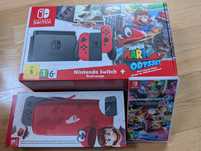 Konsola Nintendo SWITCH Mario Odyssey Bundle + Mario Kart 8 Deluxe