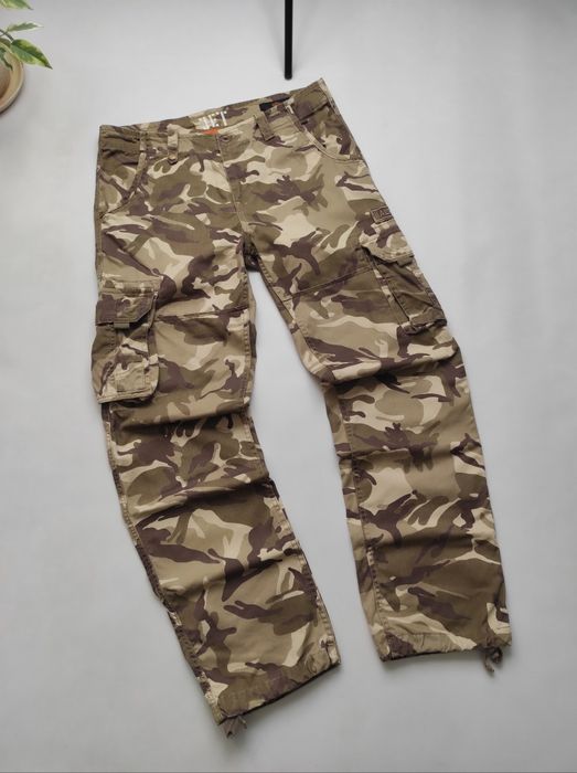 Тактичні Карго штани Alpha Industries Jet Multi Camo Pants