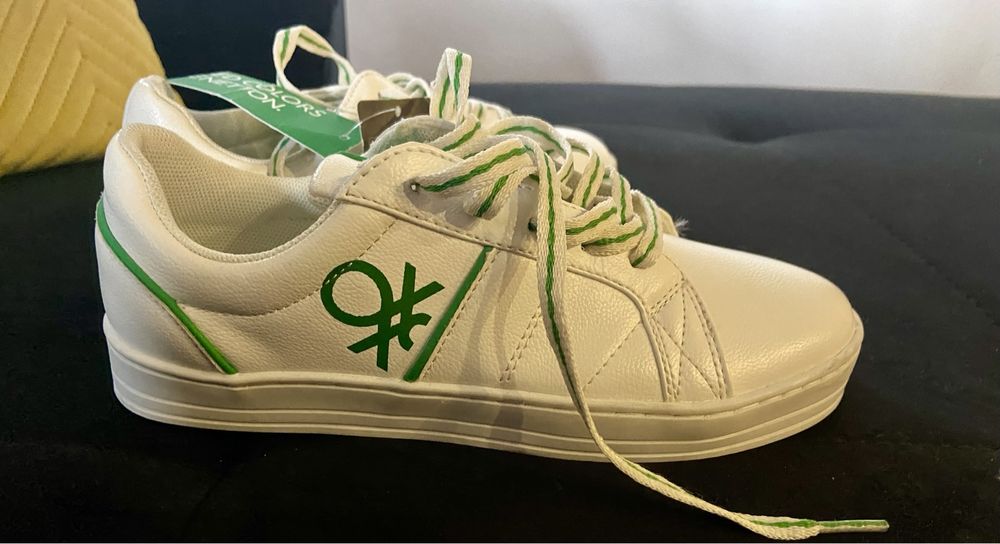 Sneakersy trampki buty dzieciece benetton r. 35