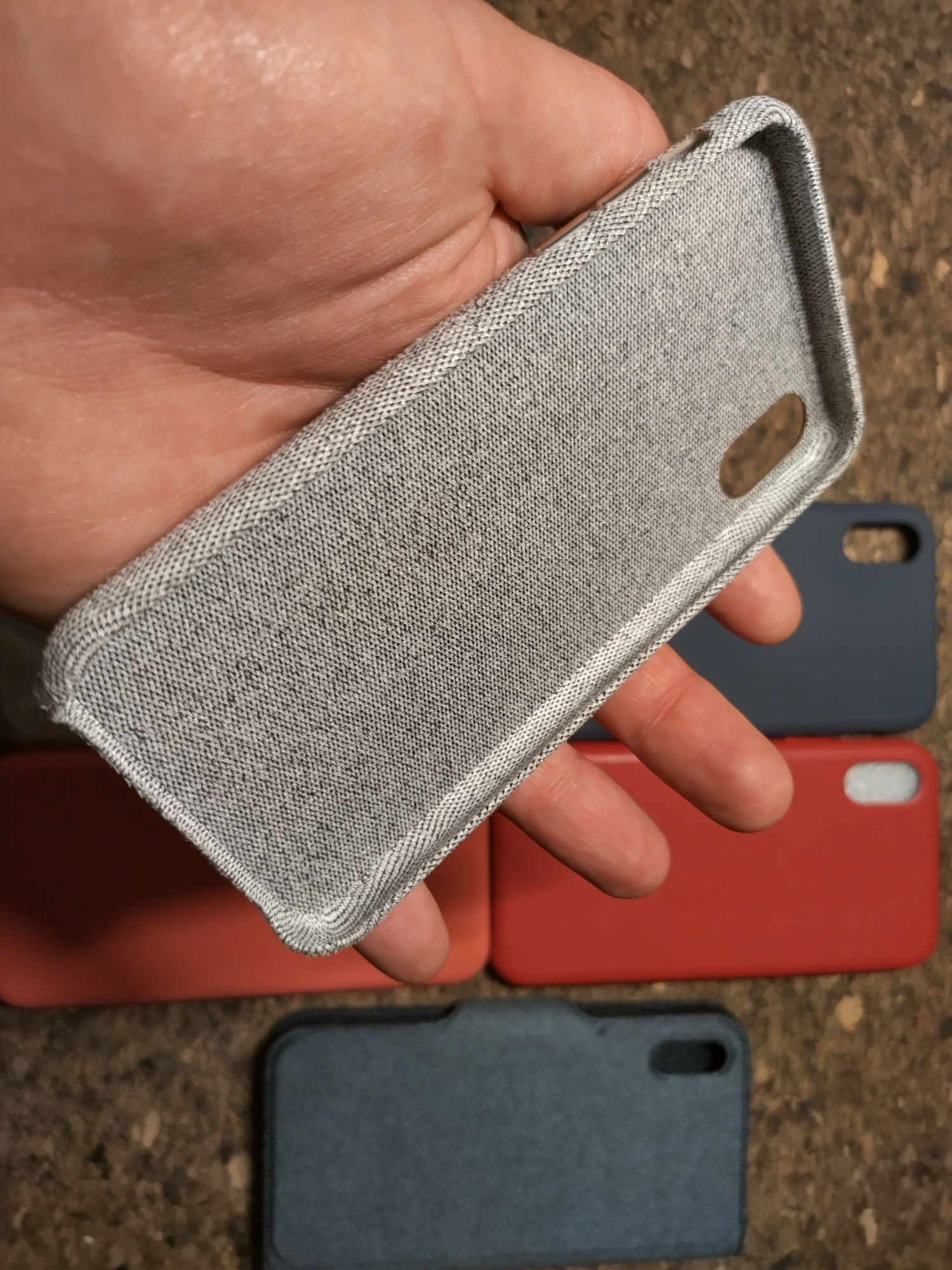 Etui iPhone X - komplet 7 sztuk