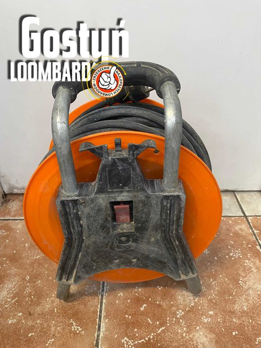 Od Lombard Gostyń Przedłużacz Bębnowy BUDOWLANY 3-gniazda 40m IP44