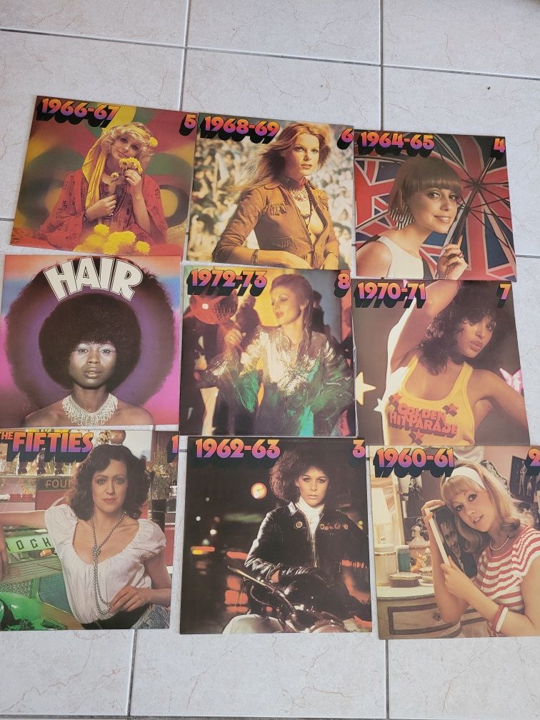 Discos de vinil 1961 a 1974