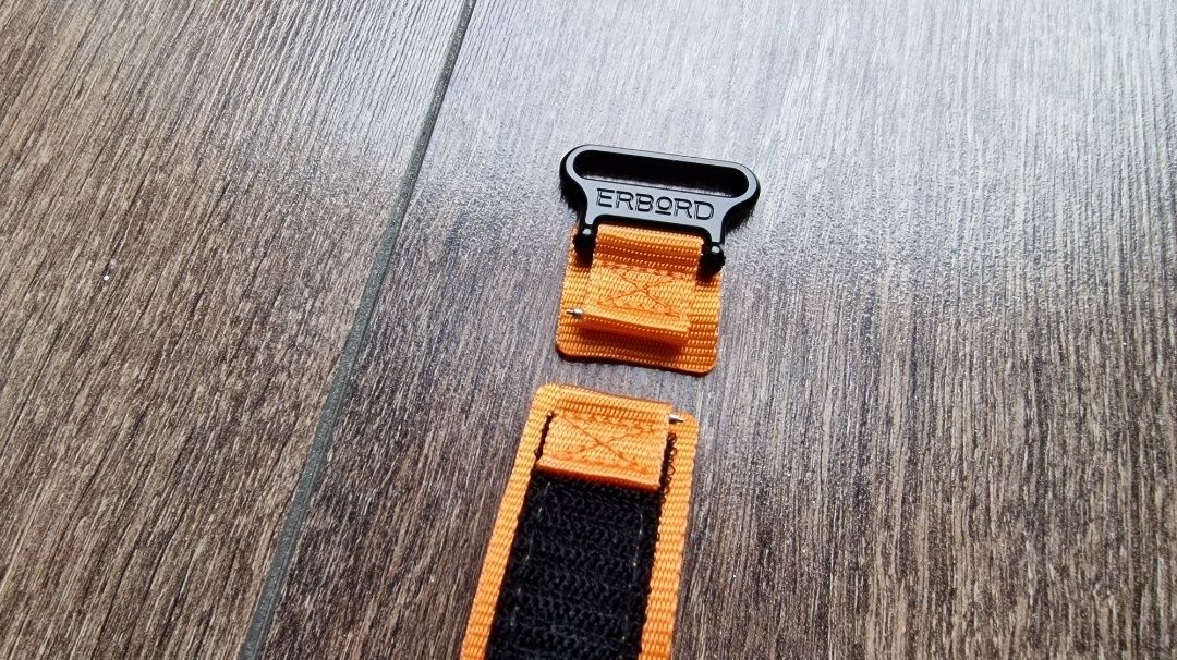 Pasek do smartwatcha Erbord 20mm pomarańczowy