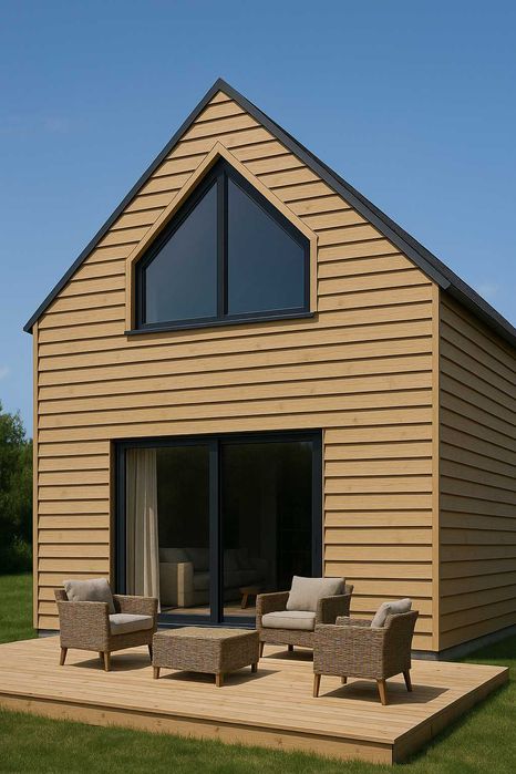 Deska elewacyjna diagonalna 21x148 Świerk skandynawski Szalówka