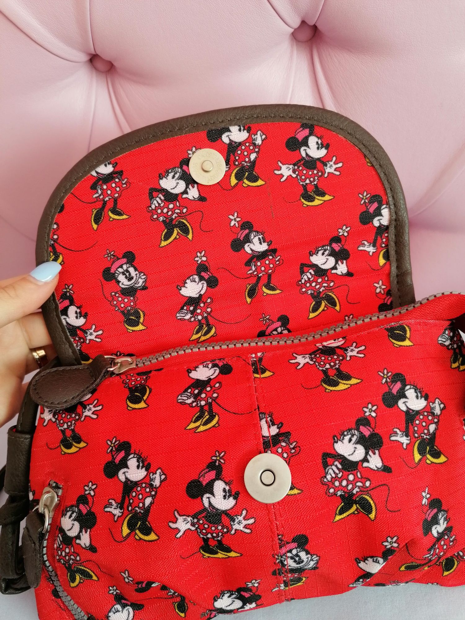 Mala de tecido Minnie Mouse - Disney