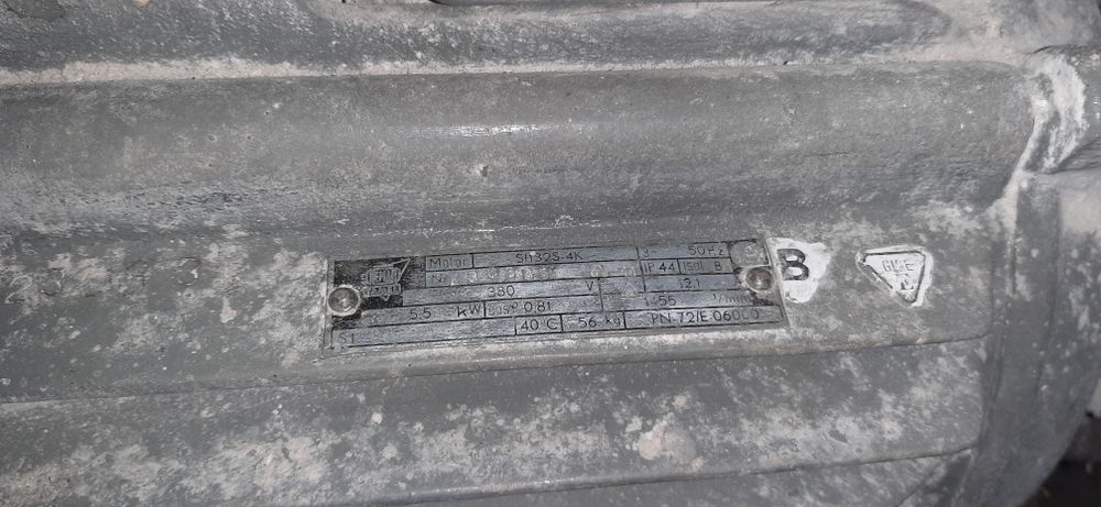 Silnik 5.5KW 3fazowy