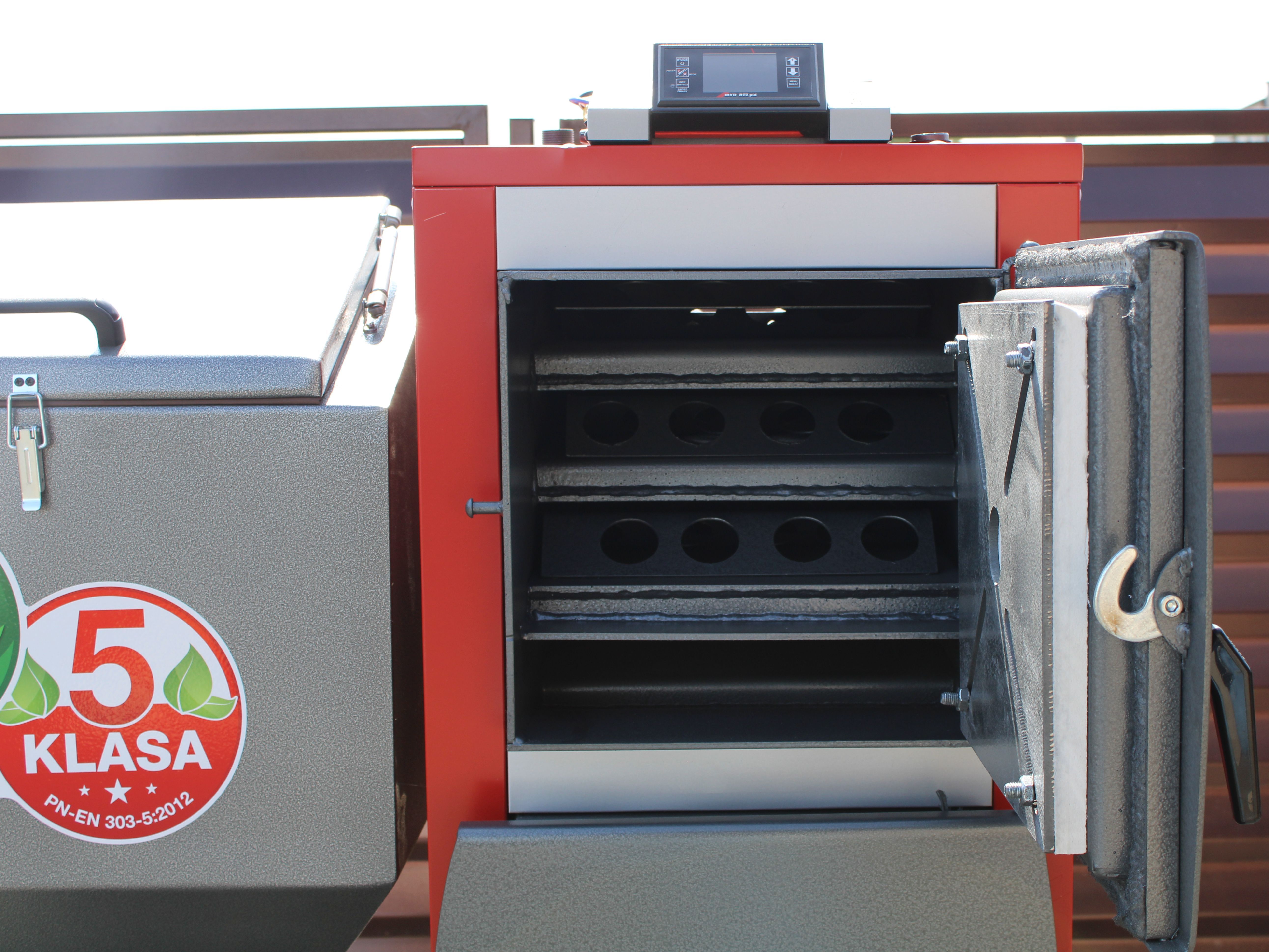 Kocioł 15kW z podajnikiem na ekogroszek kotły piec 130m Pleszew 5klasa