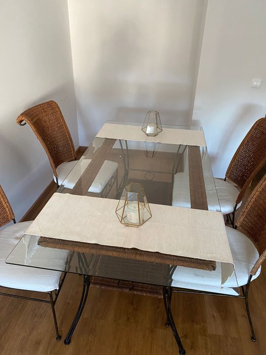 Linda mesa jantar 180cm x 90cm