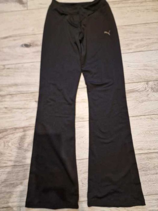 Puma spodnie damskie sportowe materiał funkcyjny XS/S