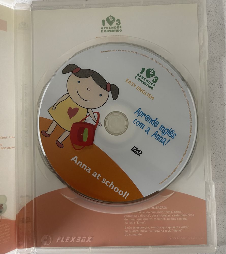 Aprende inglês com a Anna - DVD