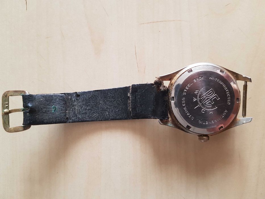 Zegarek nareczny zabytkowy antyk vintage RE WATCH 17 RUBIS Automat