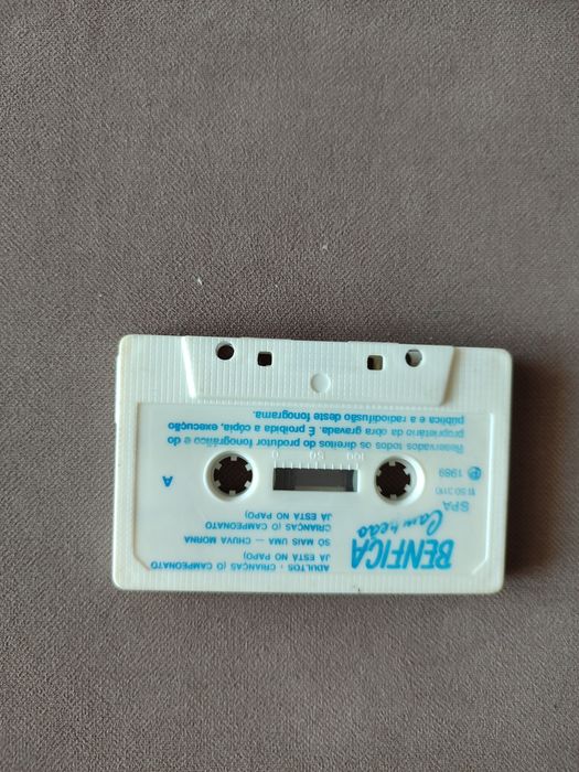 Cassete Benfica campeão 88/89