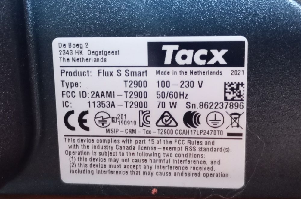 Trenażer Tacx FLUX S Smart - GWARANCJA