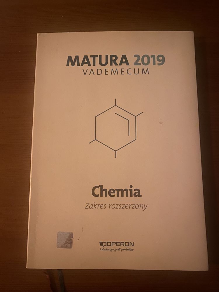 Matura 2019 vademecum chemia zakres rozszerzony