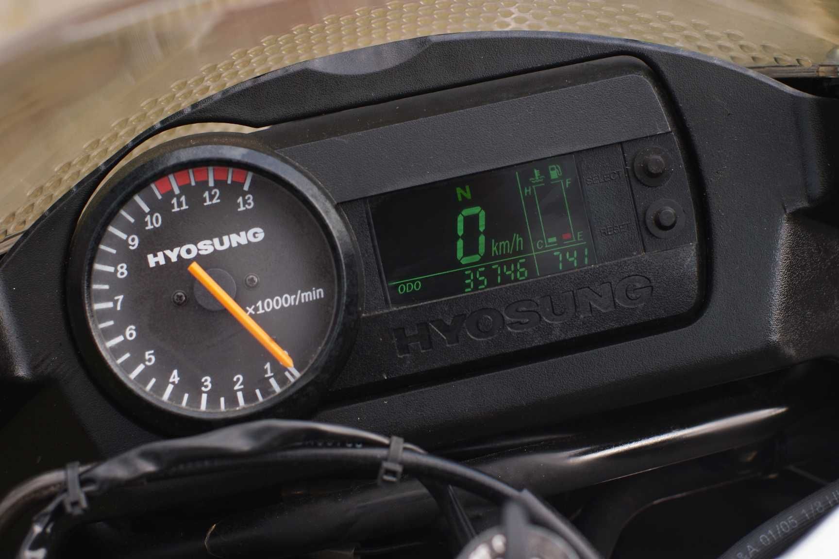 Hyosung gt650r 2008rok gt 650 NIEMCY BEZWYPADEK sv raty kredyt