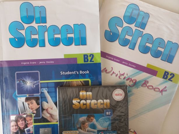 Книга по английскому OnScreen B2 с CD диском