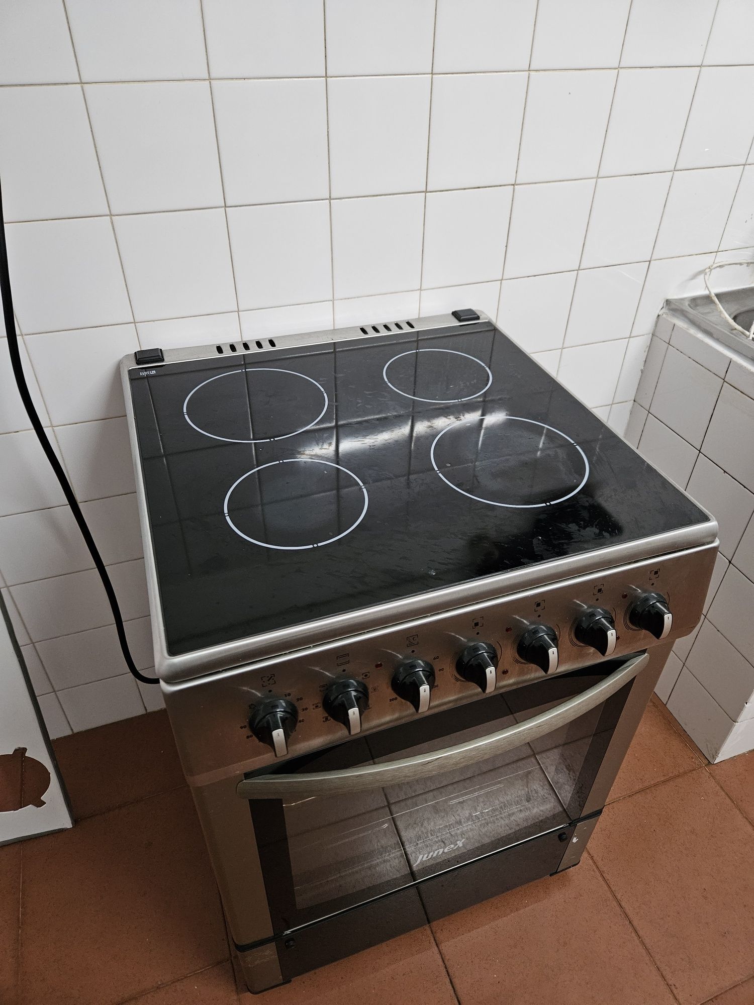 Fogão elétrico vitrocerâmica