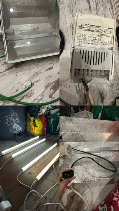 Grow - tenda de cultivo e vários acessórios