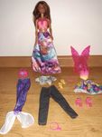 Barbie dreamtopia,elf,księżniczka,syrenka,ubrania, buty, akcesoria 4w1