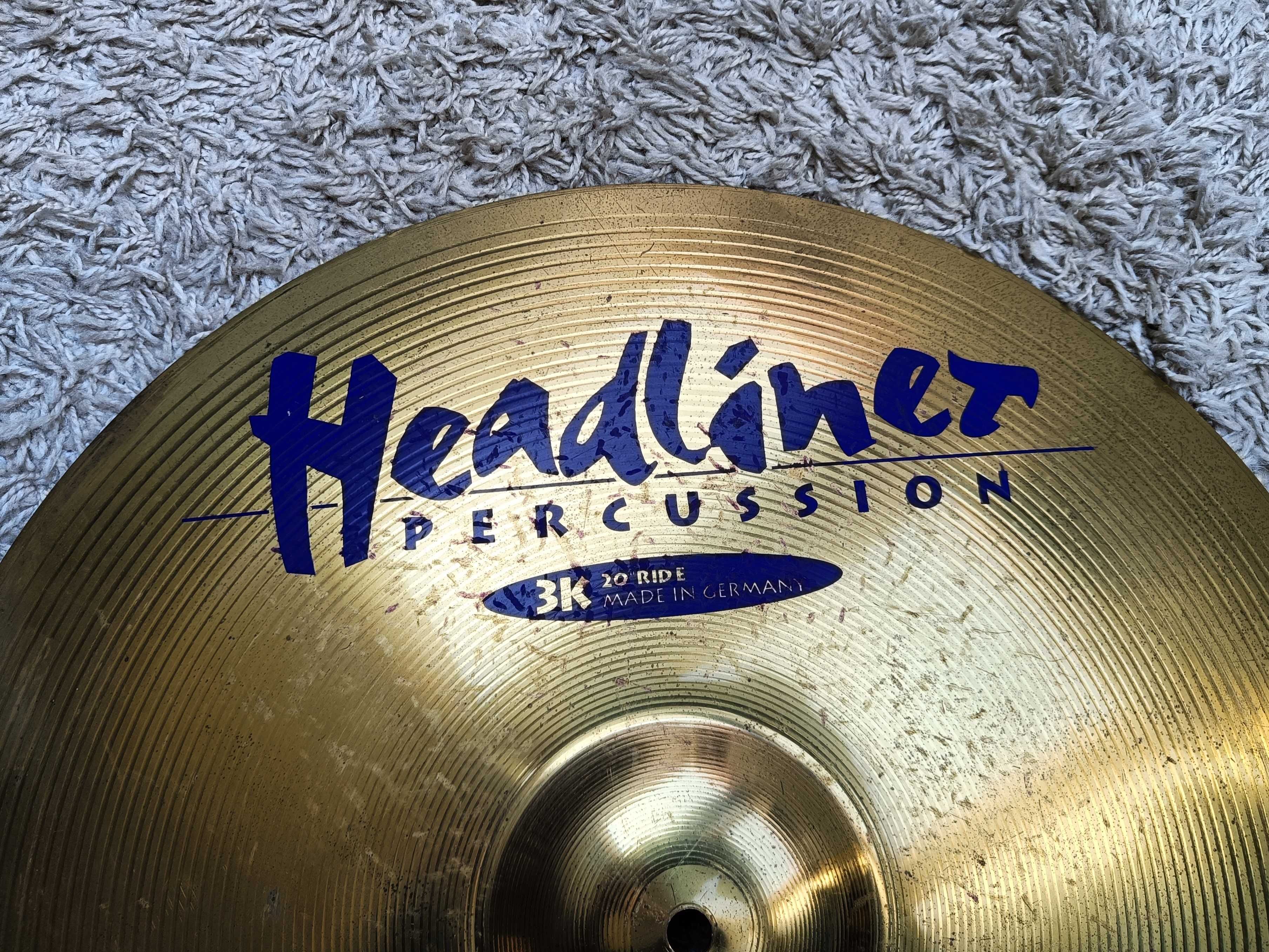 Talerz perkusyjny MEINL HEADLINER 3K SERIES RIDE 20"