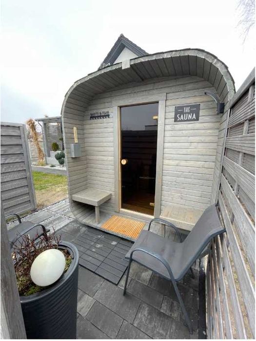 Sauna ogrodowa QUADRO mini 185 cm do samodzielnego montażu