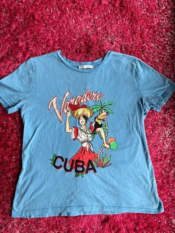 Zara Varadero Cuba t-shirt koszulka