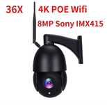 Kamera obrotowa 4K UHD 8mpx PTZ WiFi 5G+POE+DC 12V 36xzoom IR-120m