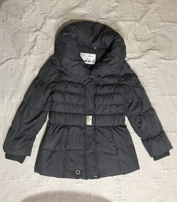 Puchowa kurtka (kurteczka) C&A, r. 134, 8-9 lat, dla dziewczynki